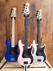 Bass Guitar With Triple Padding Bag 10 Colors  canadian Brand 