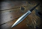 Custom Handmade Spring Steel Hunting Combat Survival Spear Knife Camping Knife