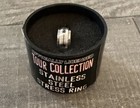 Vintage Ac dc Ss Logo Tour Collection Worry Stainless Steel Stress Ring 2006