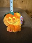 Puffkins Pumpkin Jack O Lantern Halloween W tag Small Stuffed Plush Vintage 1994
