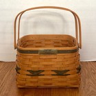 Lot Of 2 Longaberger Christmas Collection Baskets     1996   2000