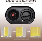 Propane Patio Heater 18000 Btu Outdoor indoor Gas Radiant Heater