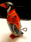 Vintage 1930   s 1940   s J  Chein Tin Litho Wind-up Penguin Toy Excellent Condition
