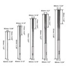 9pcs Chucking Reamer Set  H8 Lathe Machine Reamer Straight Flute  2mm-10mm 