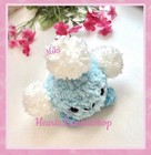 Made 2 Order  Cute Plush Jumpluff Crochet Pokemon Amigurumi Stuffed Animal Toy