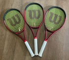 3x Wilson Clash V2 100 4 3 8 Tennis Racquet