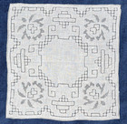 15 White Hankies Hand Machine Embroidered Lace Vintage Lot Wedding Bride