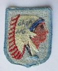 Original Oklahoma Us Army National Guard State Patch Merrowed Edge
