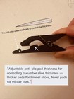 Sushi Cucumber Slicing Knife Clamp Auxiliary Tool  Sushi Cucumber Cutter 