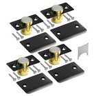Cilinwan Silent Ball Catch  Adjustable Strong Magnet Door Catch   using -  Black