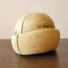 Vintage Millinery Hat Block Wooden Supplies Form Antique Mold Wood Shape