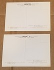      2ct Las Vegas The Silverbird Hotel Casino Post Cards 1980 Aka Thunderbird     