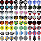 Maxmau Dart Flights 144 Pcs Standard Shape Professional Flight Feather Replaceme