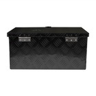 20in 5 Bar Aluminum Tool Box Hd Black Locking Pickup Trailer Atv Rv 20x12x9 5