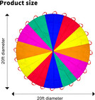 Parachute 13ft  16 4ft  20ft - Kids Play Gymnastics Parachute With Handles For G