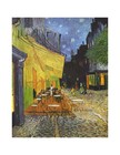 Caf   Terrace At Night - Vincent Van Gogh - Canvas Print Vintage Art 8 5x11   