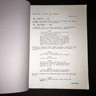 Big Brass Ring  6 18 98  Orig  Orson Welles Script Rewritten - Locked Master coa