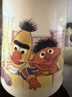 Vintage 1970 s Sesame Street Big Bird Table Lamp W  Shade Muppets Working
