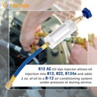 R12 Ac Oil Dye Injector For R134a R22 2oz A c Air Conditioning Injection Tool
