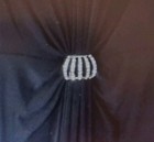 Black Evening Cocktail Dress Size Lx Very Good Condition 