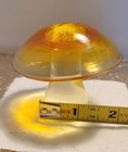 Vintage Epic Small Mcm Glass Mushroom  Please See The Pics For Details  Pretty  