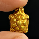Vintage Gold Bead Turtle Animals Figures Beads From Pyu Period South East Asia