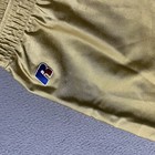 Vintage Russell Women   s Running Shorts Metallic Gold Athletic Run Gym Misses Lg