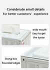 Tissue Box Cover Shipping Container Style Iron Storage Box Napkin Holder Decor