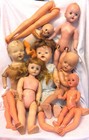 Huge Lot Antique vintage Dolls For Parts   Repair Compo Hp Vinyl  1930s-60s