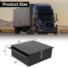 30 x22 x9  Heay Duty Semi Truck Frame Rails Tool Box Storage W  Adjustable Latch