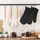 2 Pcs Oven Mitts Heat Resistant For Kitchen  Kitchen Oven Gloves  Long Oven Mitt