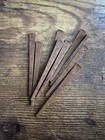 Estate Sale Funeral Director Antique 2    Coffin Nails Hand-forged Casket