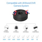 Zosi 4x 60ft Video Power Cable Bnc Rca Extension Cord For Cctv Security Camera