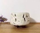 Japanese Chawan Tea Cup Bowl Hagi Ware Snow White Glaze 10 5 Cm Diameter