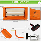Upgraded Heavy Duty Clothes Wringer  Laundry Wringer For Chamois Cloth  Sponge 