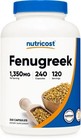 2pc Nutricost Fenugreek Seed 675mg  240 Capsules - Gluten Free   Non-gmo