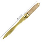 Wood Handle Letter Opener Stainless Steel Envelope Slitter Cut Paper Knives