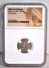 Indo-scythians Azes I ii  58 Bc  Silver Ar Drachm Ngc Ancients Certified
