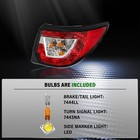 For 2013-2017 Chevy Traverse Tail Light Lamp Passenger Right Side Outer W  Bulbs