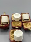 1 Of Rusticated Pot Falcon Pipe Bowl  Block Meerschaum New Handmade W Case 347