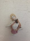 Vintage Antique Women Tilted Head Pin Cushion Half Doll 3  Germany