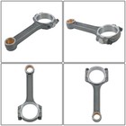 I Beam 6 000  2 100   927  5140 8pcs Connecting Rods For Chevy Sbc 350 New