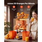 Uimoso Commercial Electric Orange Juicer Machine 120w Citrus Juice Extractor