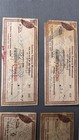 1930s Central Tobacco Warehouse Used Bank Checks Johnson City tennessee 14 Total