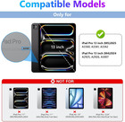 Touch Keyboard Case For Ipad Pro 13 Inch  m5 m4  2025 2024  360   Swivel For Ipad