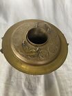 Vintage Chinese Zodiac Brass Hot Pot Fondue Soup Warmer Korea Brazier 