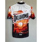 Mens Oklahoma Sunset Short-sleeve Cycling Jersey - Size Xs