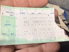 Danzig Metallica Gwar Nine Inch Nails Stryper 11 Stubs Cassette Flyer Wisky Lot