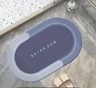 Bathroom Non Slip Mat Absorbent Soft Bath Shower Rug Floor Carpet Quick Drying