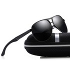 Retro Hd Polarized Sunglasses Men s Pilot Metal Outdoor Driving Eyewear Glasses